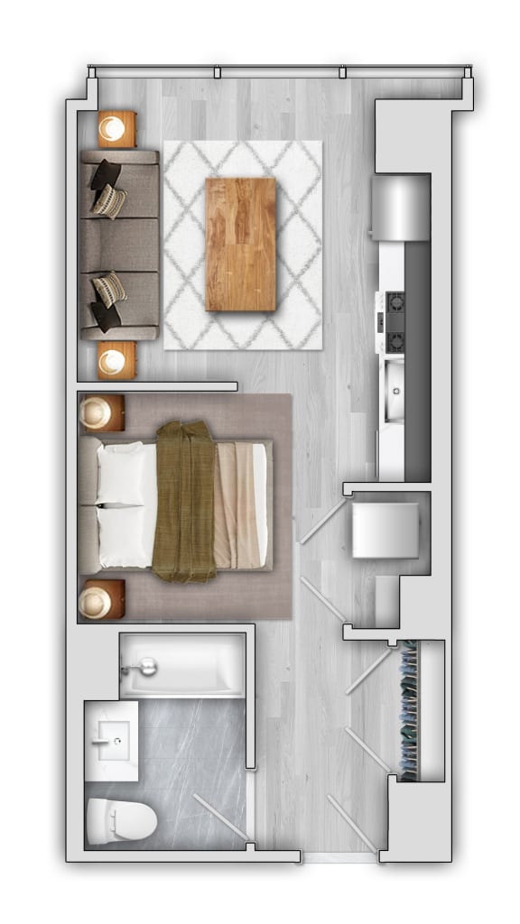 Studio, 1, & 2 Bedroom Apartments | 3THIRTY3 | Rentals in New 
